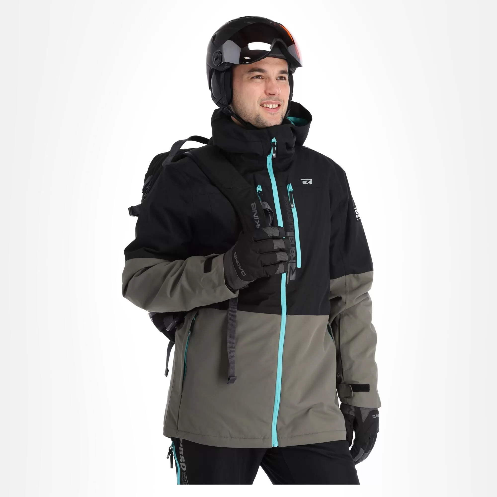Rehall, Cream-R Ski Jacket Men Black 4 Rehall, Cream-R Ski Jacket Men Black - Image 2
