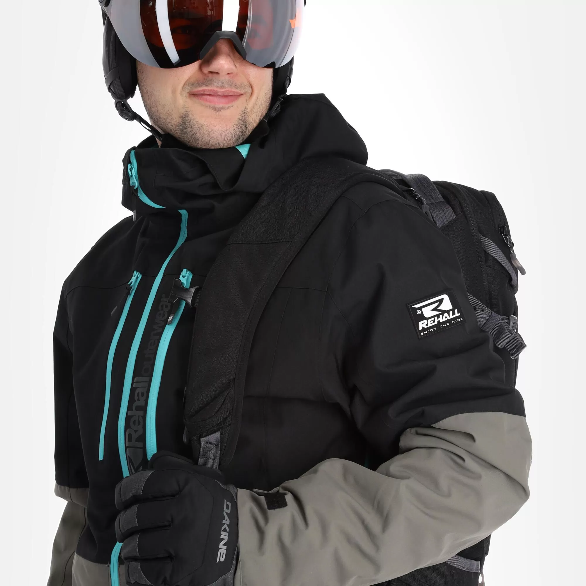 Rehall, Cream-R Ski Jacket Men Black 7 Rehall, Cream-R Ski Jacket Men Black - Image 5