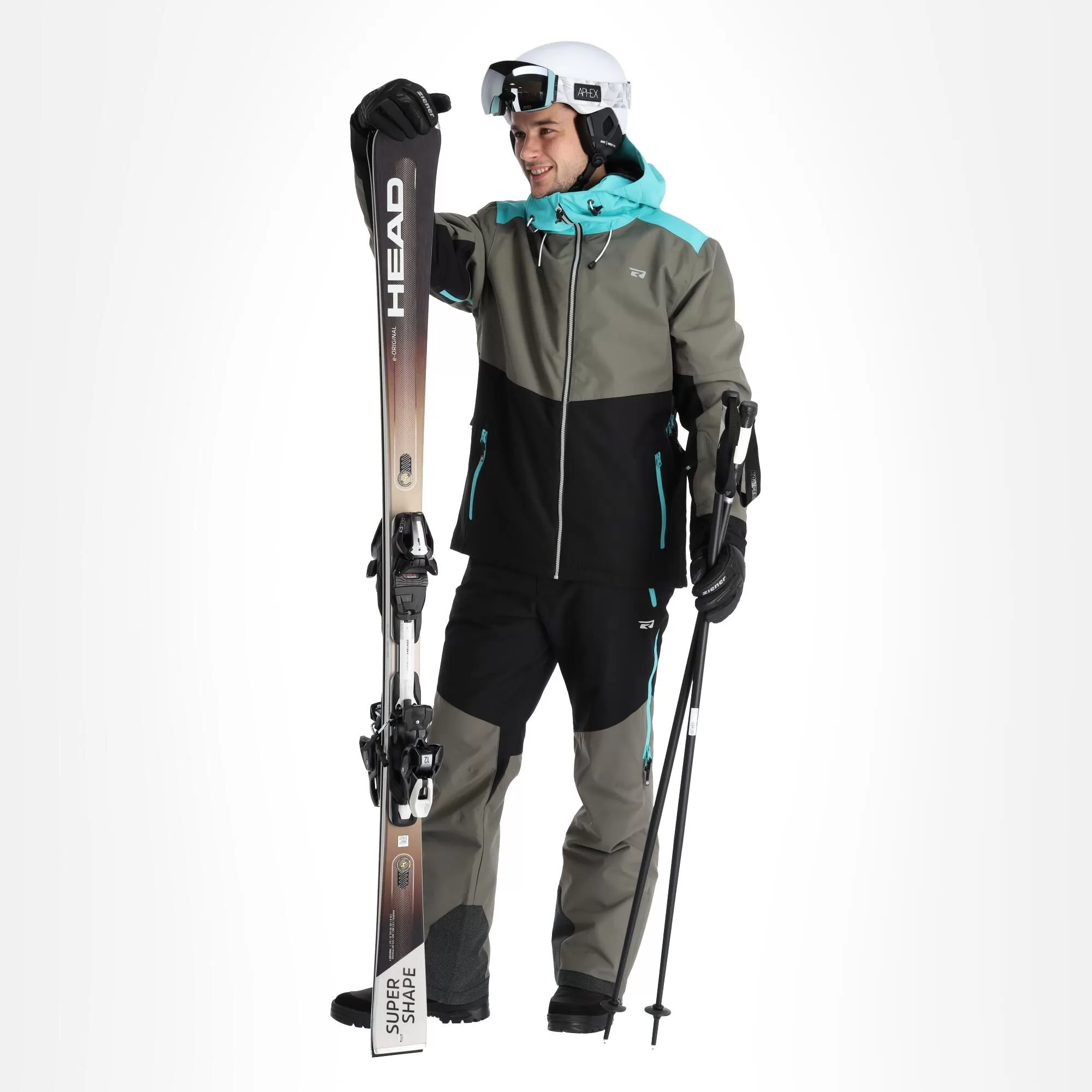 Rehall, Dragon-R Ski Jacket Men Aqua Blue 3 Rehall, Dragon-R Ski Jacket Men Aqua Blue
