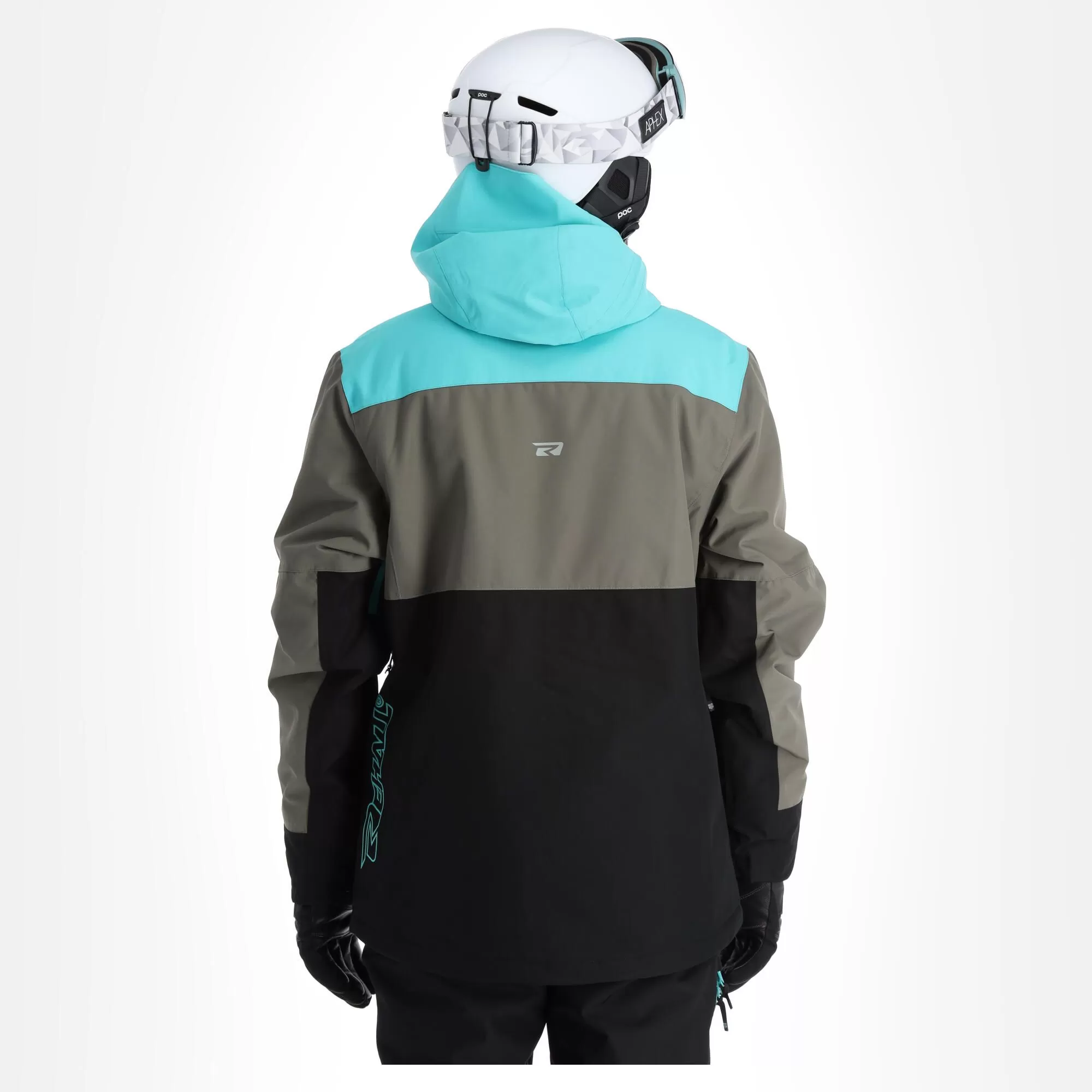 Rehall, Dragon-R Ski Jacket Men Aqua Blue 5 Rehall, Dragon-R Ski Jacket Men Aqua Blue - Image 3