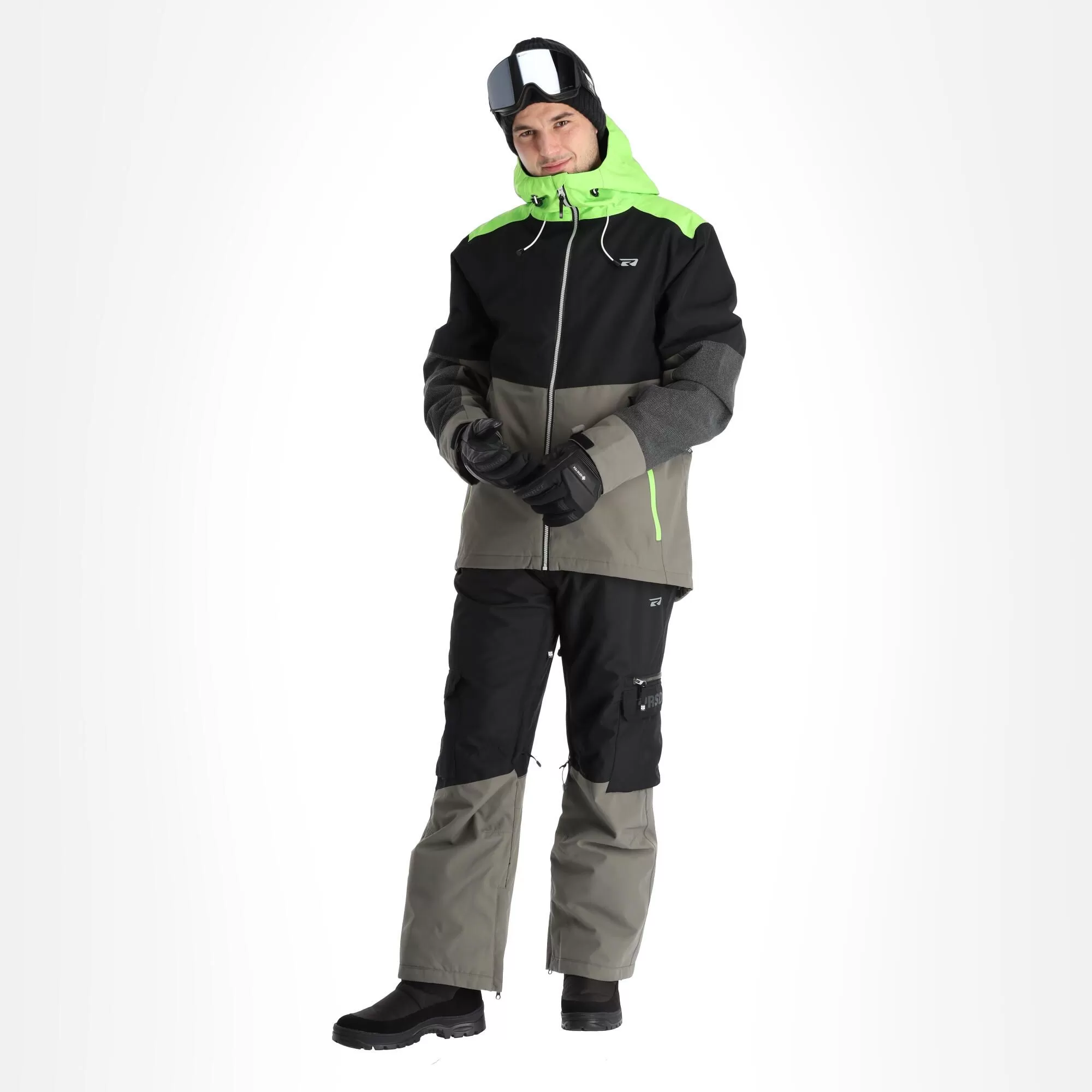 Rehall, Dragon-R Ski Jacket Men Brite Green 3 Rehall, Dragon-R Ski Jacket Men Brite Green