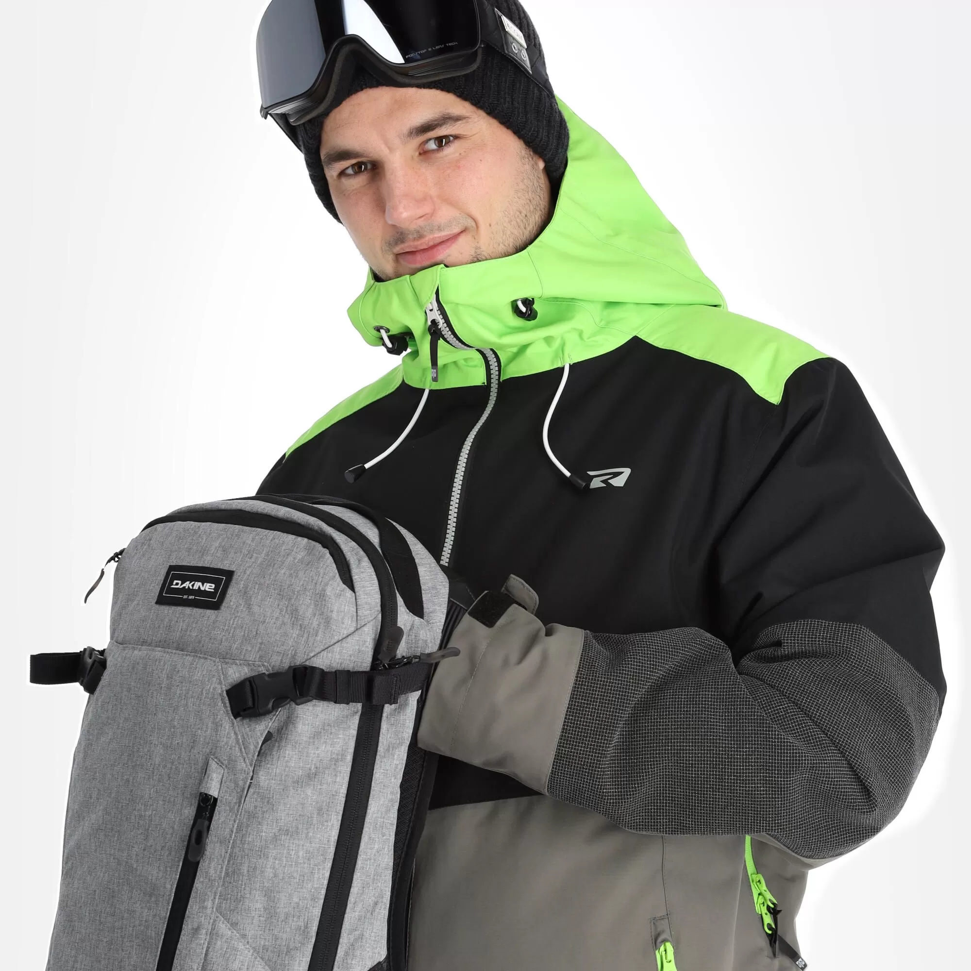 Rehall, Dragon-R Ski Jacket Men Brite Green 7 Rehall, Dragon-R Ski Jacket Men Brite Green - Image 5