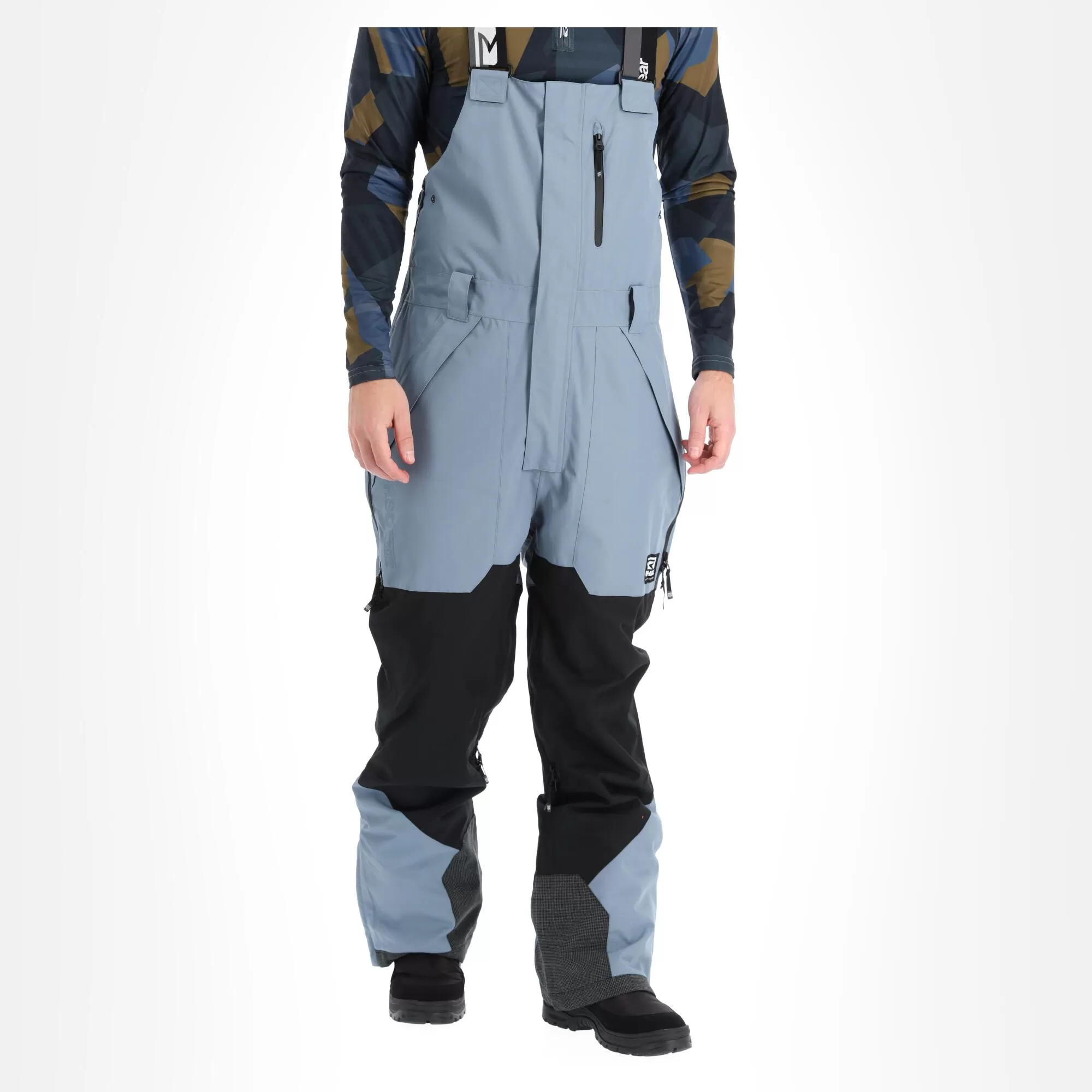 Rehall, Drax-R Ski Pants BIB Men Mirage Blue 4 Rehall, Drax-R Ski Pants BIB Men Mirage Blue - Image 2