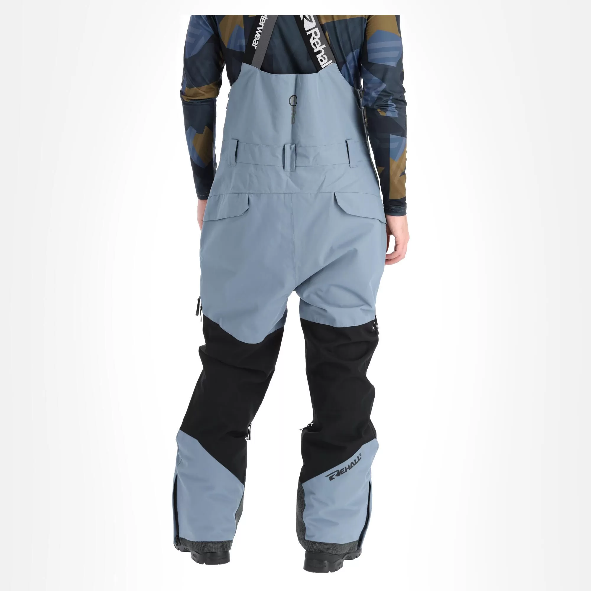 Rehall, Drax-R Ski Pants BIB Men Mirage Blue 5 Rehall, Drax-R Ski Pants BIB Men Mirage Blue - Image 3
