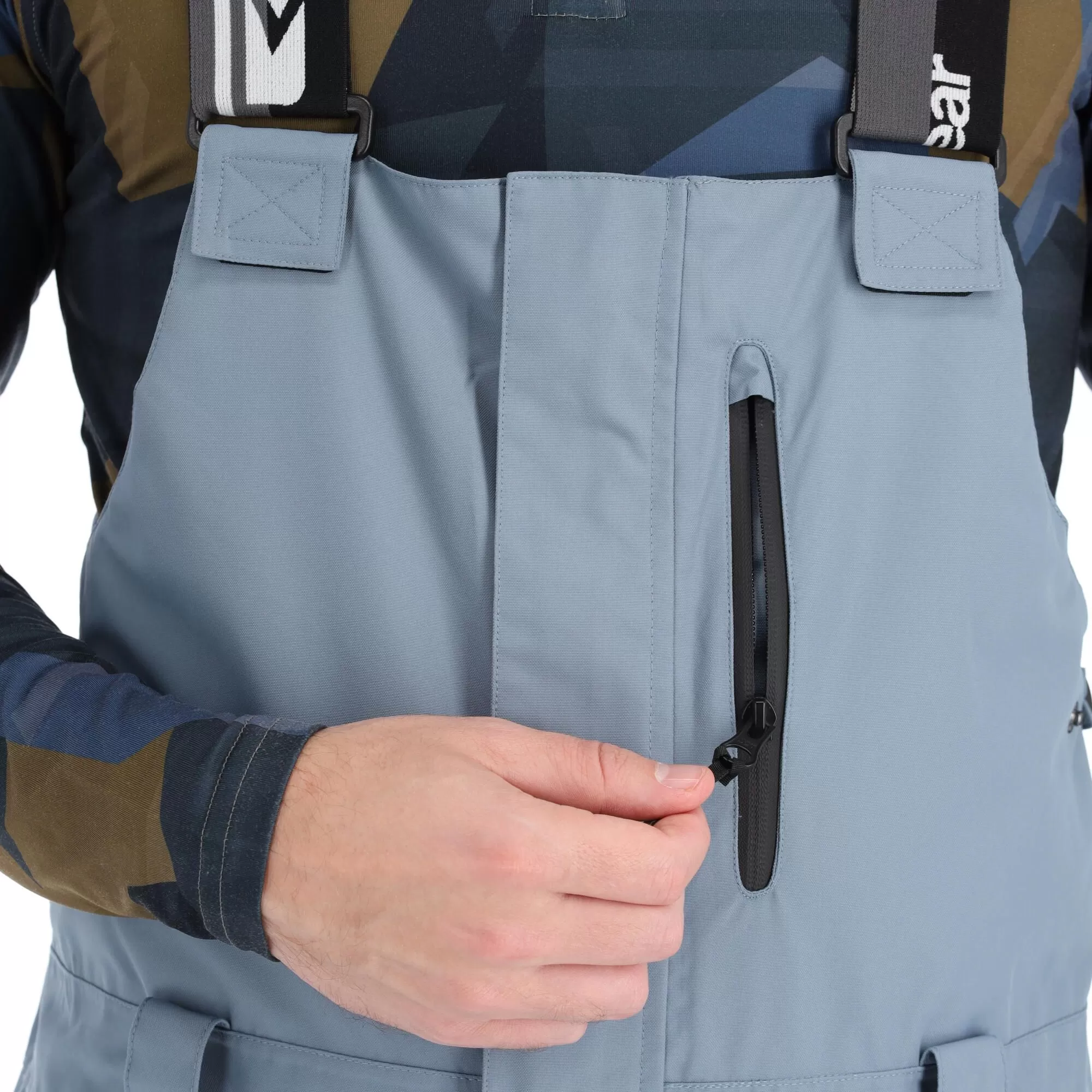 Rehall, Drax-R Ski Pants BIB Men Mirage Blue 7 Rehall, Drax-R Ski Pants BIB Men Mirage Blue - Image 5