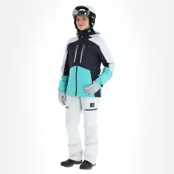 Rehall, Elly-R Ski Jacket Women Jeans Blue