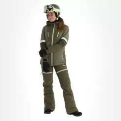 Rehall, Evy-R Ski Jacket Women Dusty Olive Green