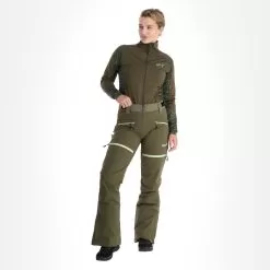 Rehall, Jaydi-R Ski Pants Women Olive Night Green