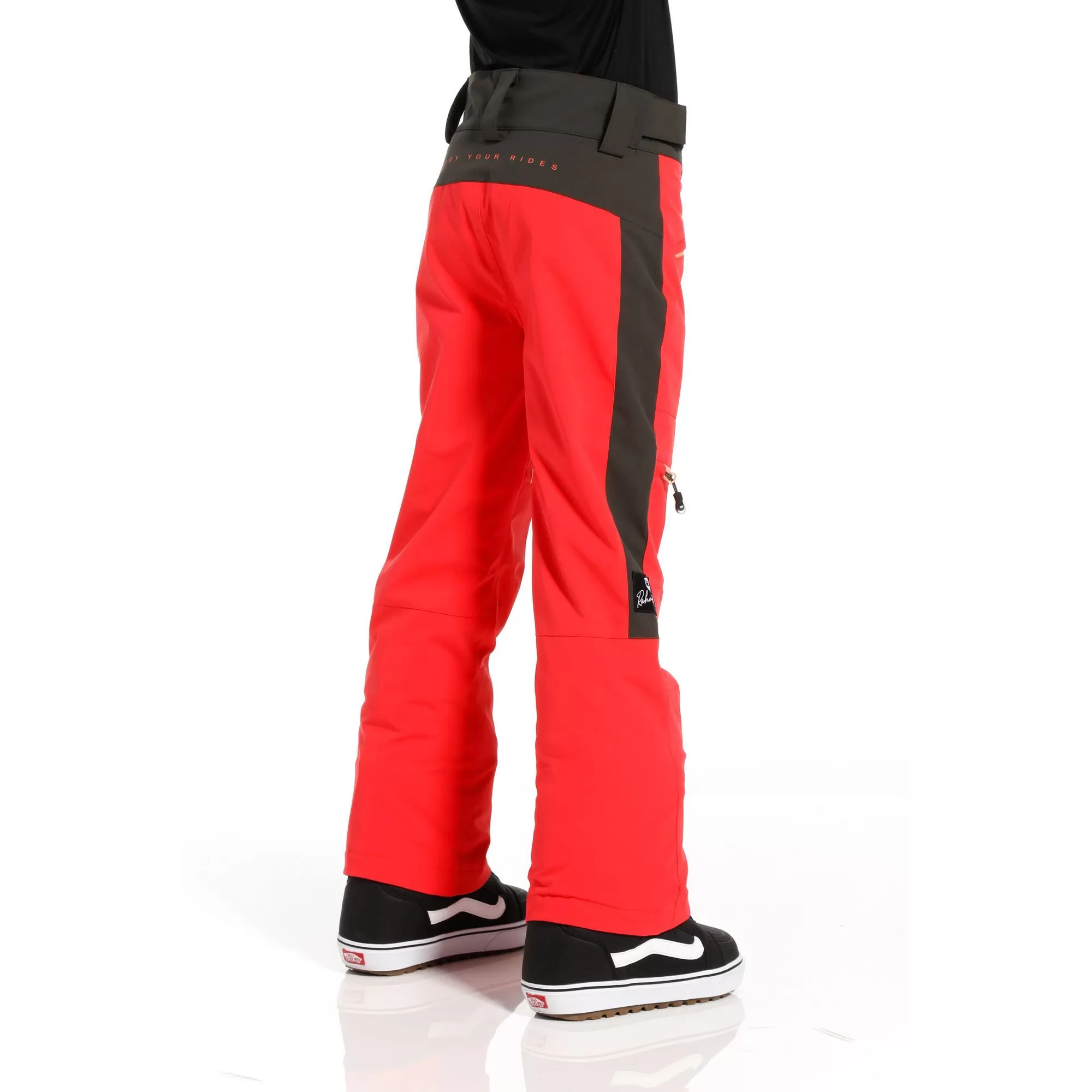 Rehall, Jaydi-R-Jr. Ski Pants Kids Coral Pink 4 Rehall, Jaydi-R-Jr. Ski Pants Kids Coral Pink - Image 2