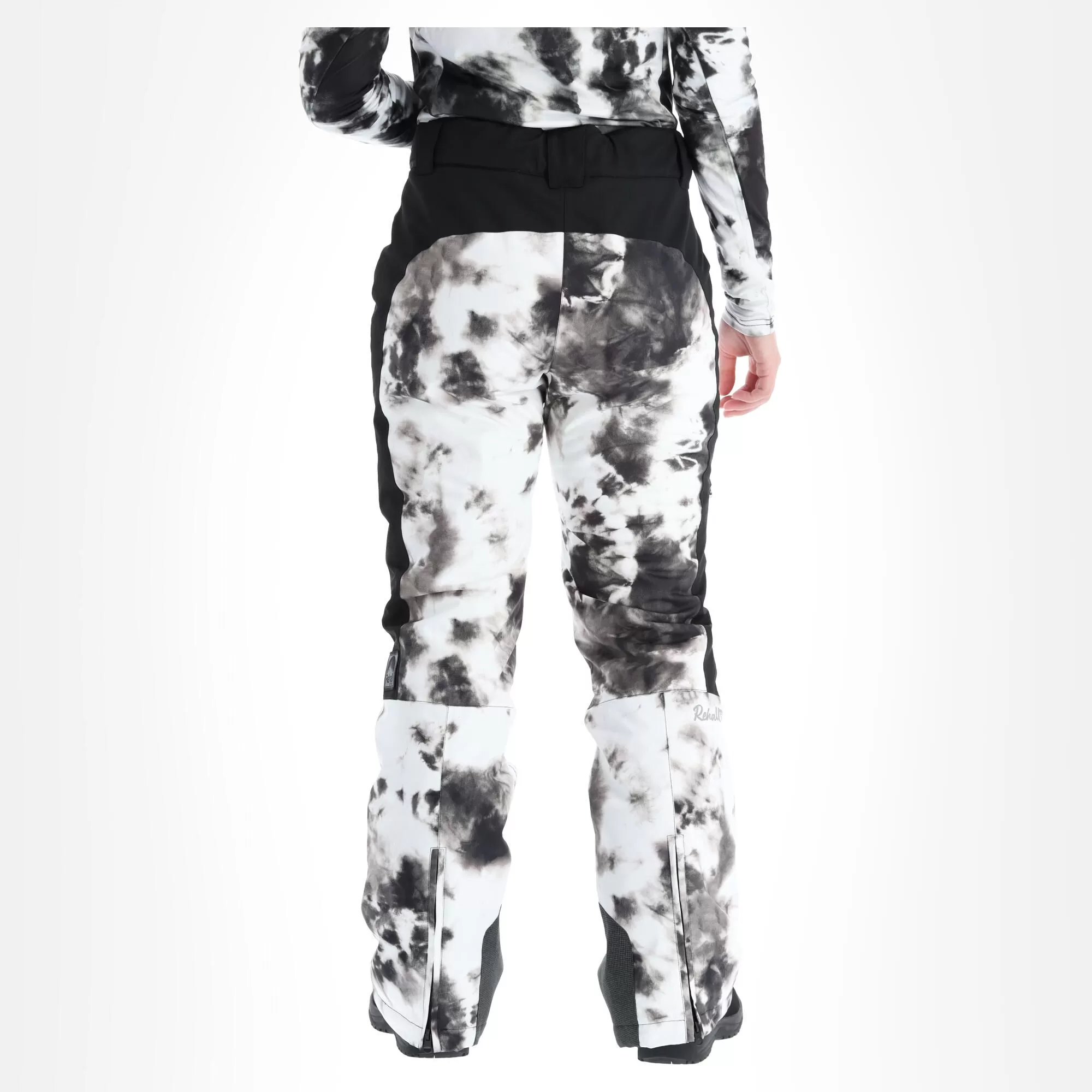 Rehall, Khloe-R Ski Pants Women Tie Dye White 5 Rehall, Khloe-R Ski Pants Women Tie Dye White - Image 3