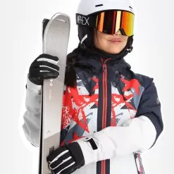 Rehall, Kiki-R Ski Jacket Women Jeans Blue 11 Rehall, Kiki-R Ski Jacket Women Jeans Blue -Ski Online Store rehall kiki r aa jas gevoerd dames jeans blauw 22rehal142v5 BI 05