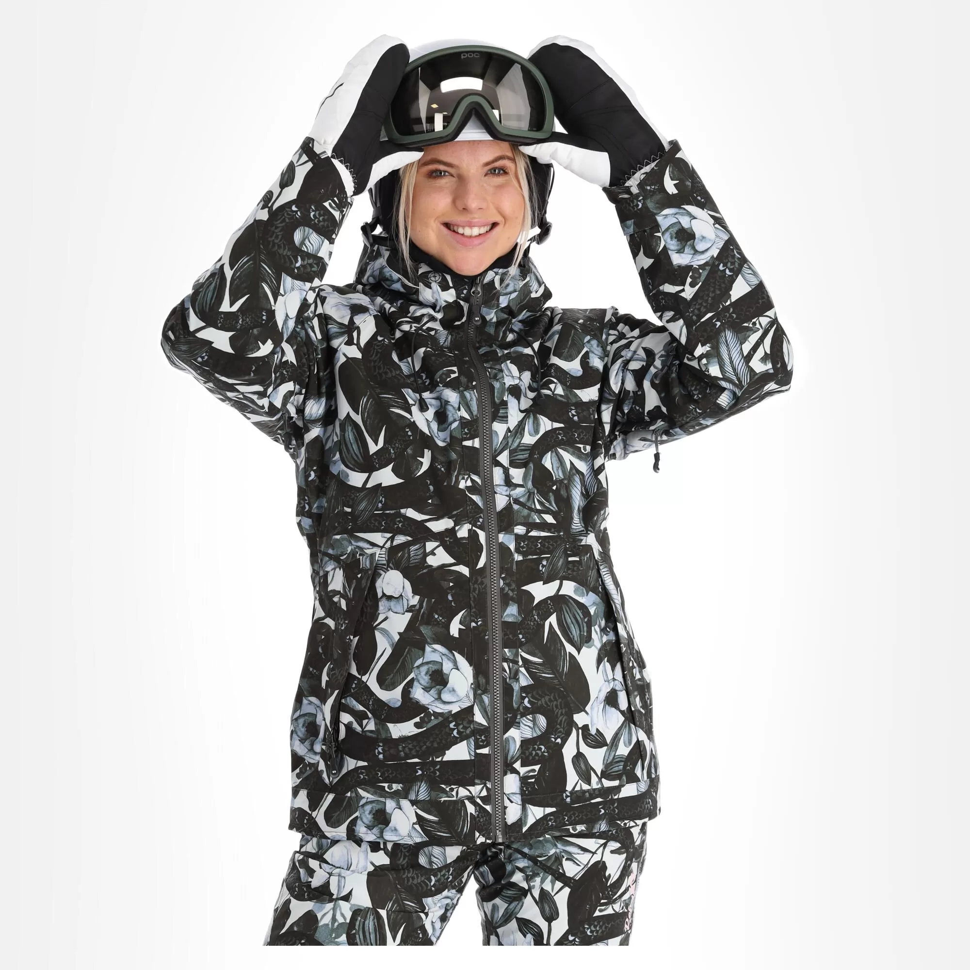 Rehall, Kiki-R Ski Jacket Women Snake Blue 4 Rehall, Kiki-R Ski Jacket Women Snake Blue - Image 2