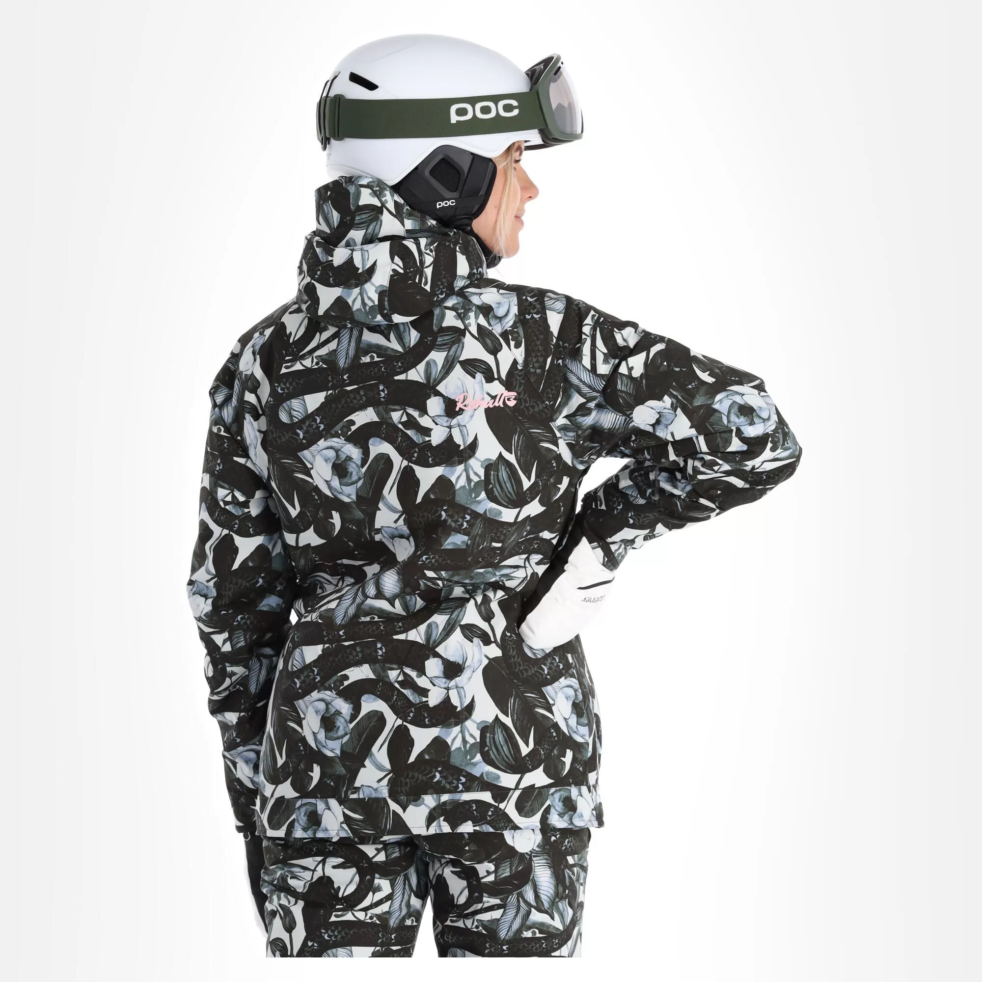 Rehall, Kiki-R Ski Jacket Women Snake Blue 5 Rehall, Kiki-R Ski Jacket Women Snake Blue - Image 3