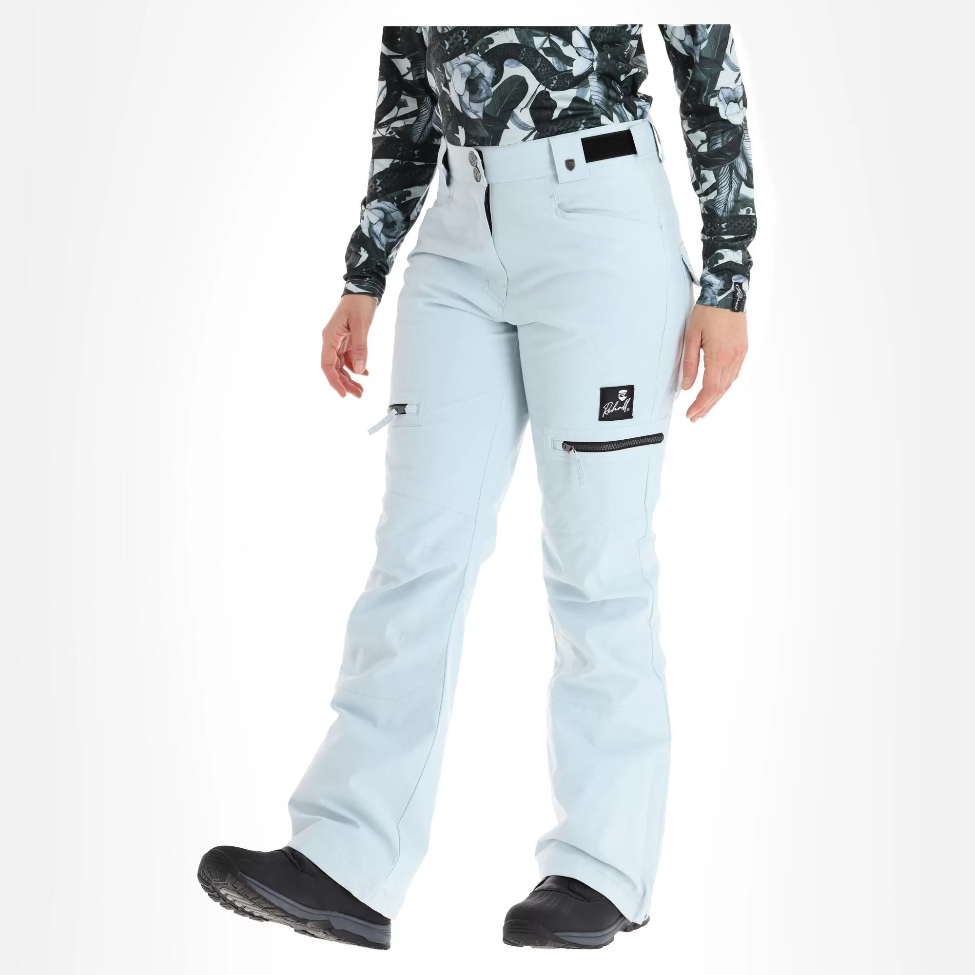 Rehall, Lise-R Ski Pants Women Ice Blue 4 Rehall, Lise-R Ski Pants Women Ice Blue - Image 2