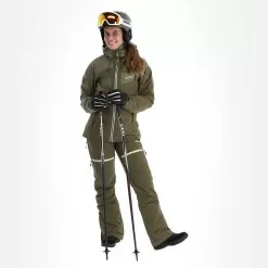 Rehall, Maus-R Ski Jacket Women Dusty Olive Green