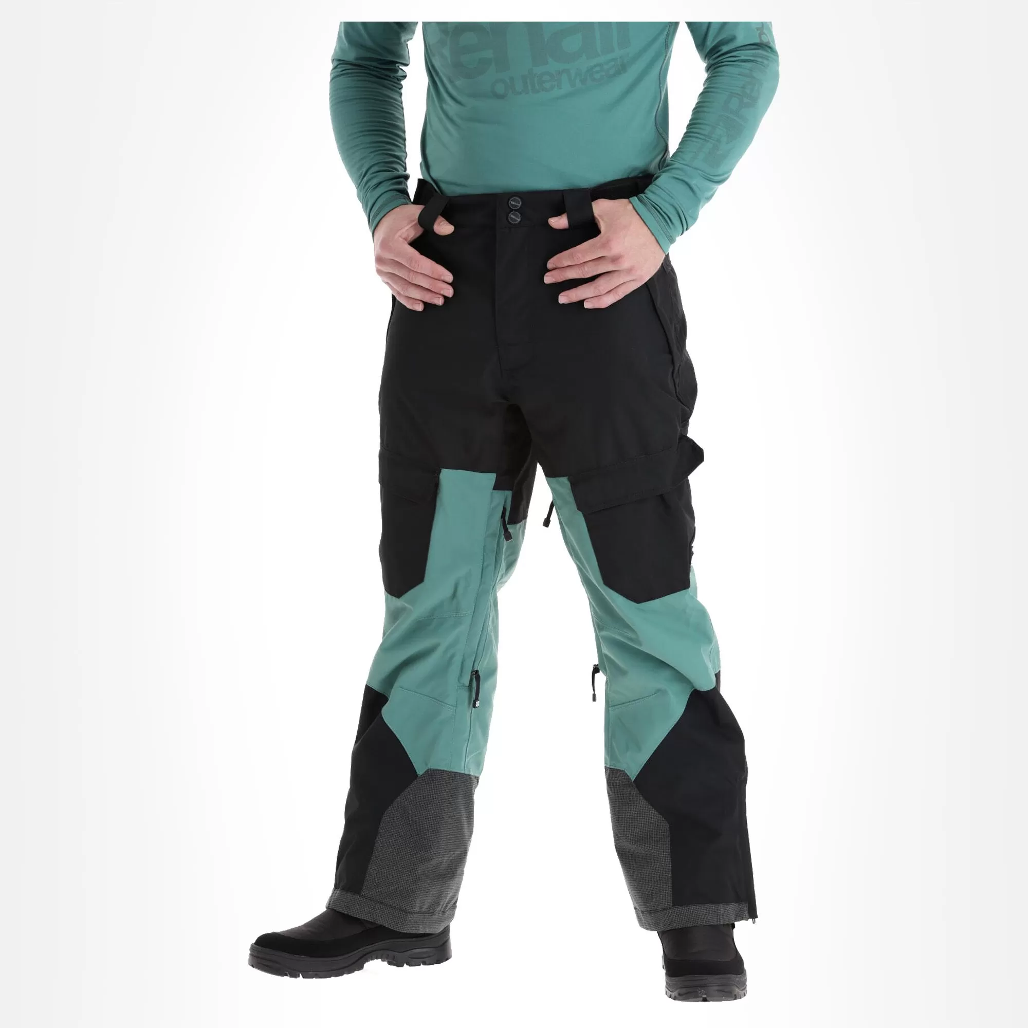 Rehall, Molson-R Ski Pants Men Spruce Blue 4 Rehall, Molson-R Ski Pants Men Spruce Blue - Image 2