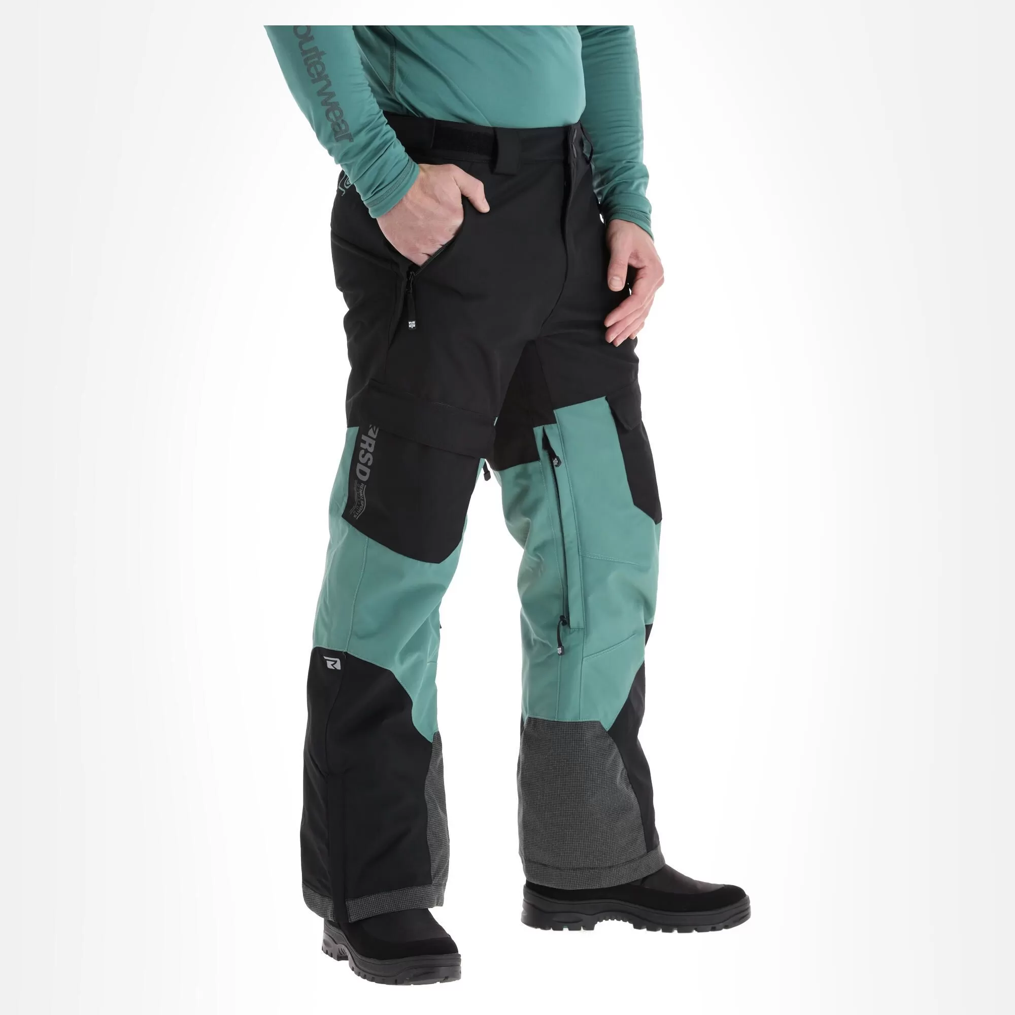 Rehall, Molson-R Ski Pants Men Spruce Blue 6 Rehall, Molson-R Ski Pants Men Spruce Blue - Image 4