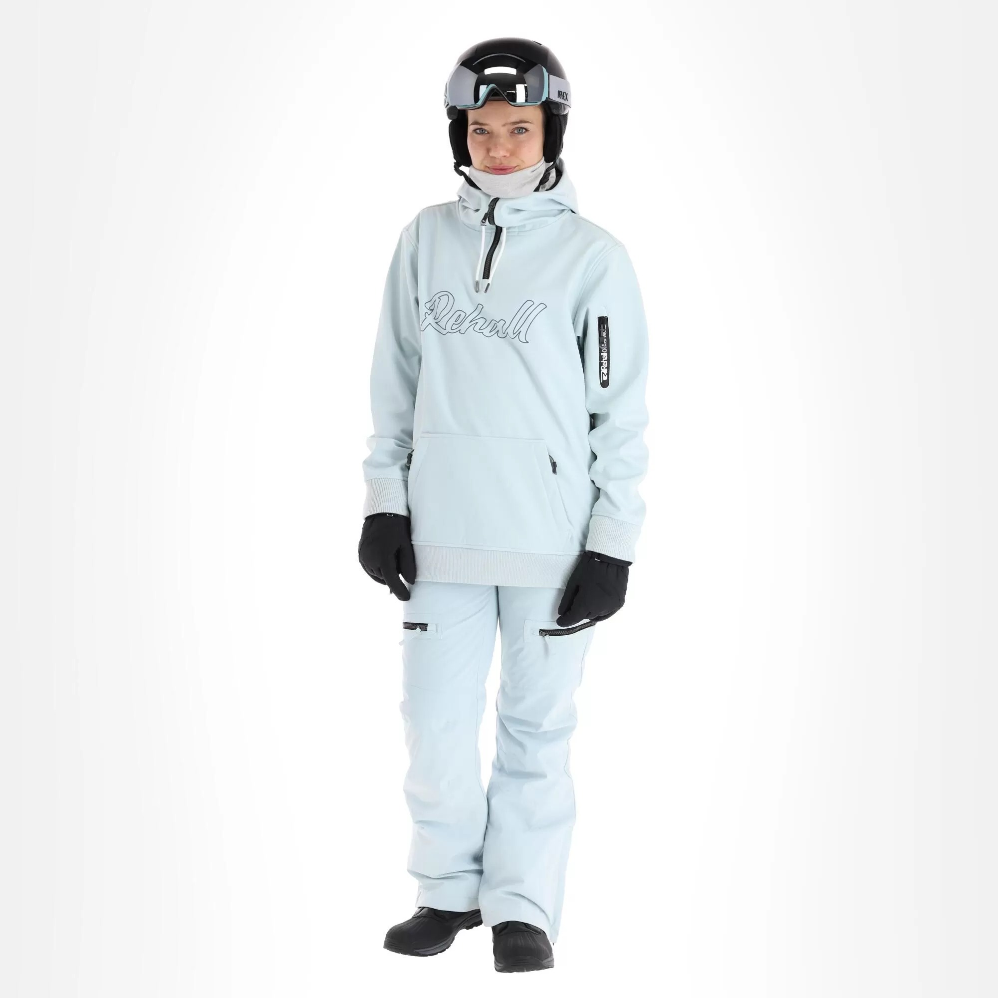 Rehall, Noah-R Winter Anorak Women Ice Blue 3 Rehall, Noah-R Winter Anorak Women Ice Blue