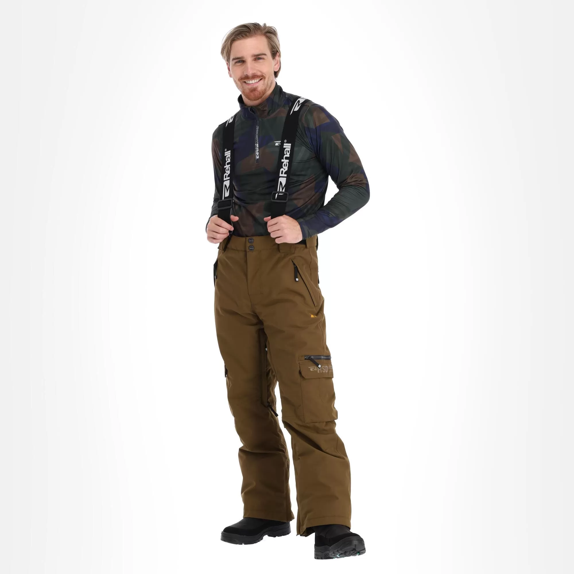 Rehall, Poker-R Ski Pants Men Dessert Palm Brown 3 Rehall, Poker-R Ski Pants Men Dessert Palm Brown