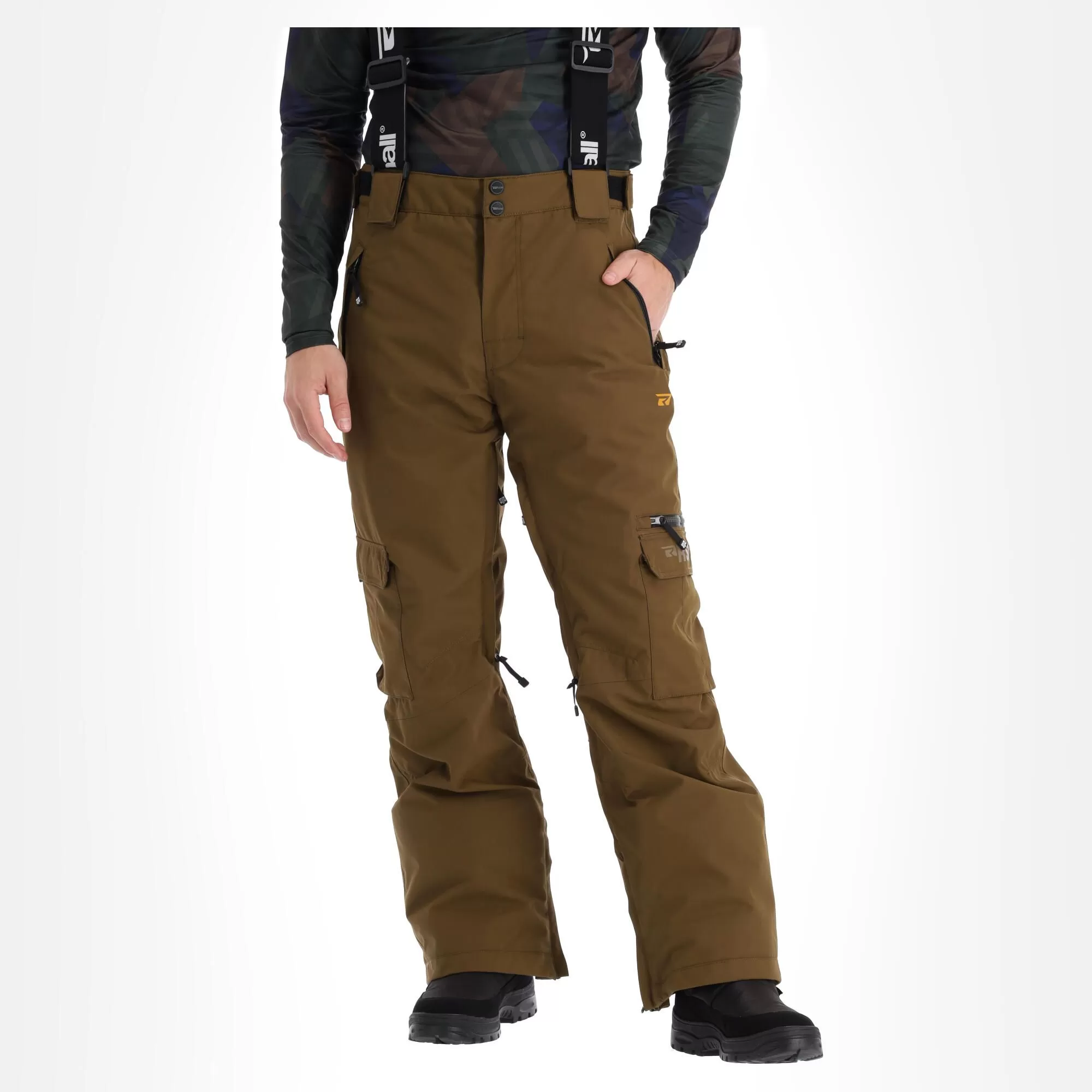 Rehall, Poker-R Ski Pants Men Dessert Palm Brown 4 Rehall, Poker-R Ski Pants Men Dessert Palm Brown - Image 2