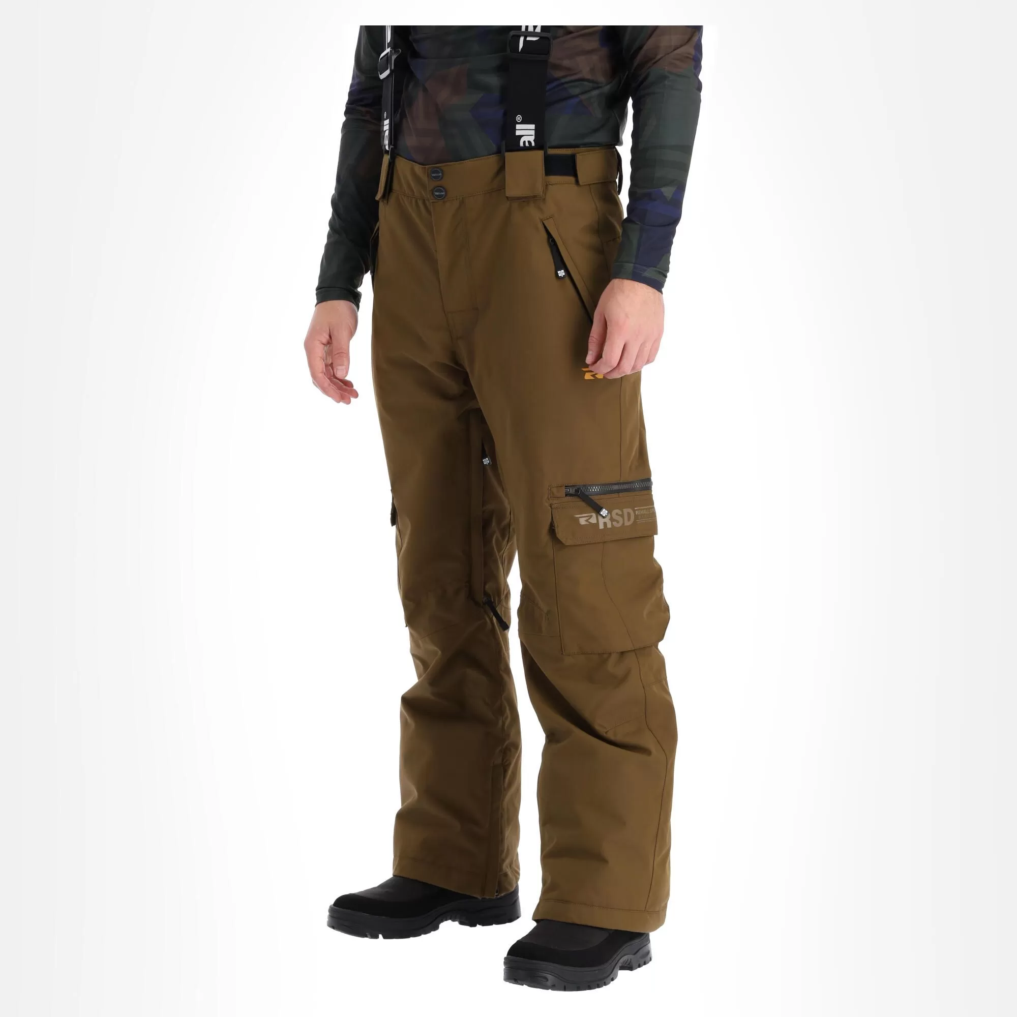 Rehall, Poker-R Ski Pants Men Dessert Palm Brown 6 Rehall, Poker-R Ski Pants Men Dessert Palm Brown - Image 4