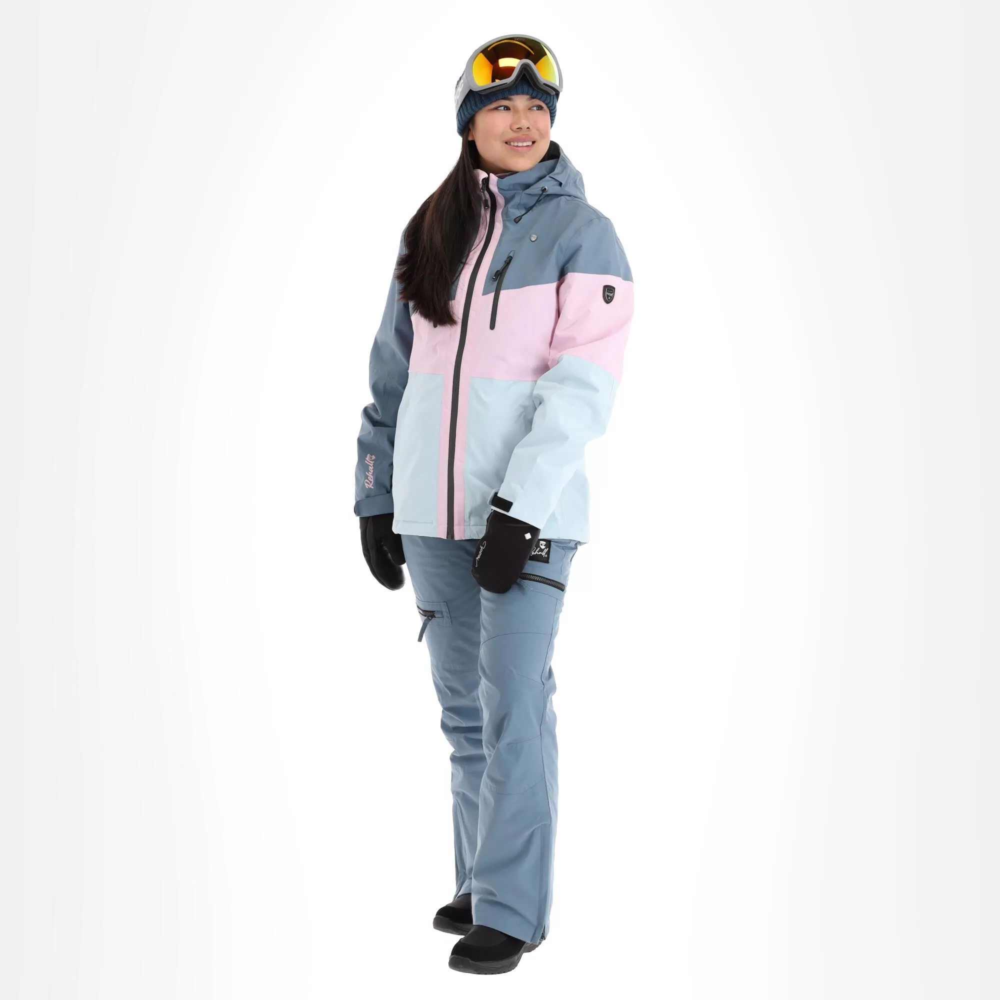 Rehall, Ricky-R Ski Jacket Women Blue 3 Rehall, Ricky-R Ski Jacket Women Blue
