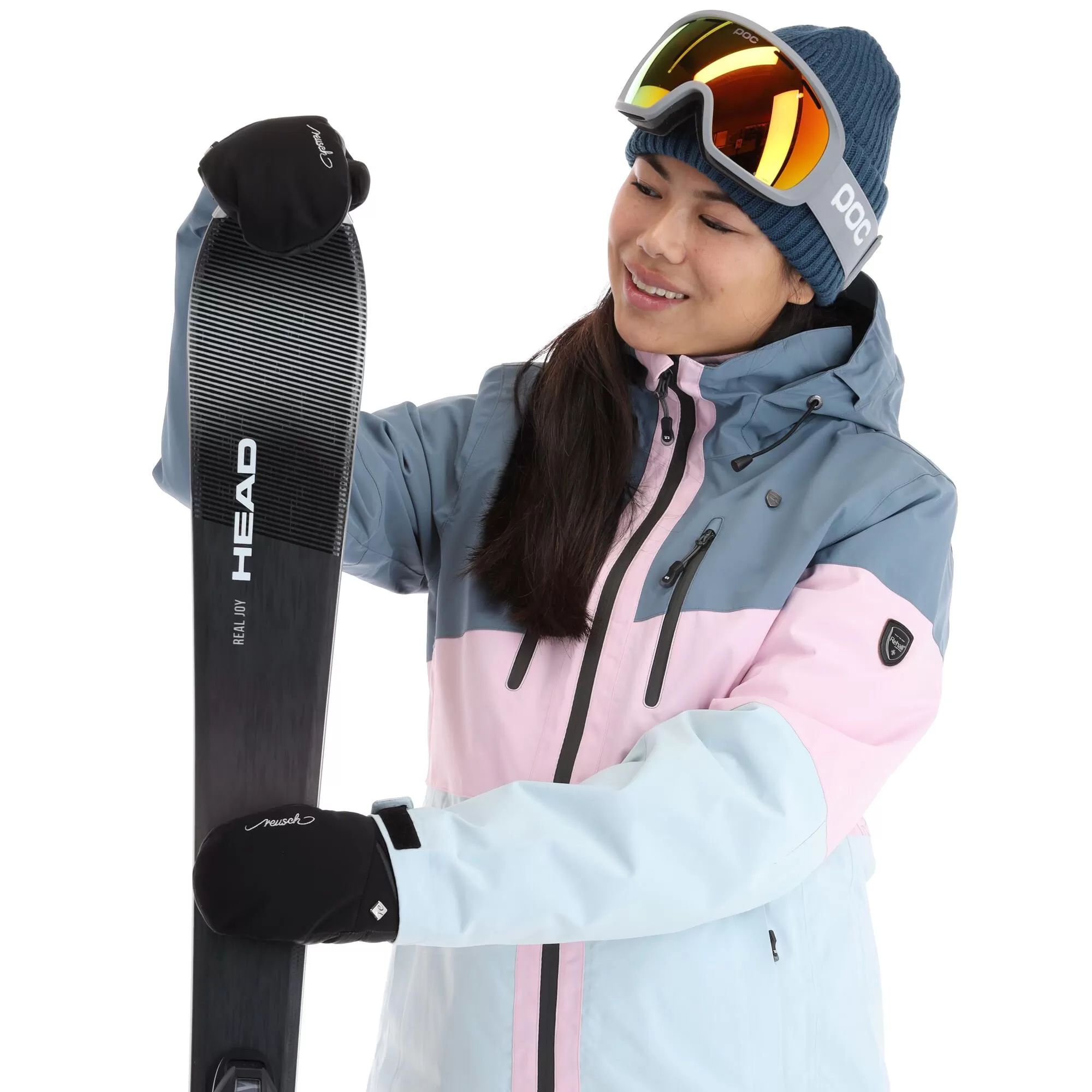 Rehall, Ricky-R Ski Jacket Women Blue 7 Rehall, Ricky-R Ski Jacket Women Blue - Image 5