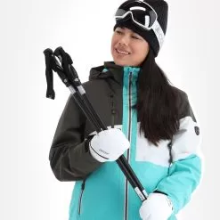 Rehall, Ricky-R Ski Jacket Women Graphite Grey -Ski Online Store rehall ricky r aa jas gevoerd dames graphite grijs 22rehal140v2 BI 05