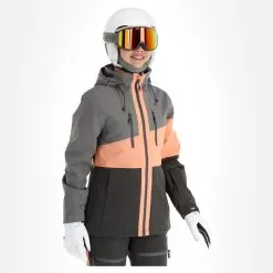 Rehall, Ricky-R Ski Jacket Women Gunmetal Grey -Ski Online Store rehall ricky r aa jas gevoerd dames gunmetal grijs 22rehal140v6 BI 04