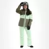 Rehall, Ricky-R Ski Jacket Women Olive Green -Ski Online Store rehall ricky r aa jas gevoerd dames olive groen 22rehal140v1 BI 01