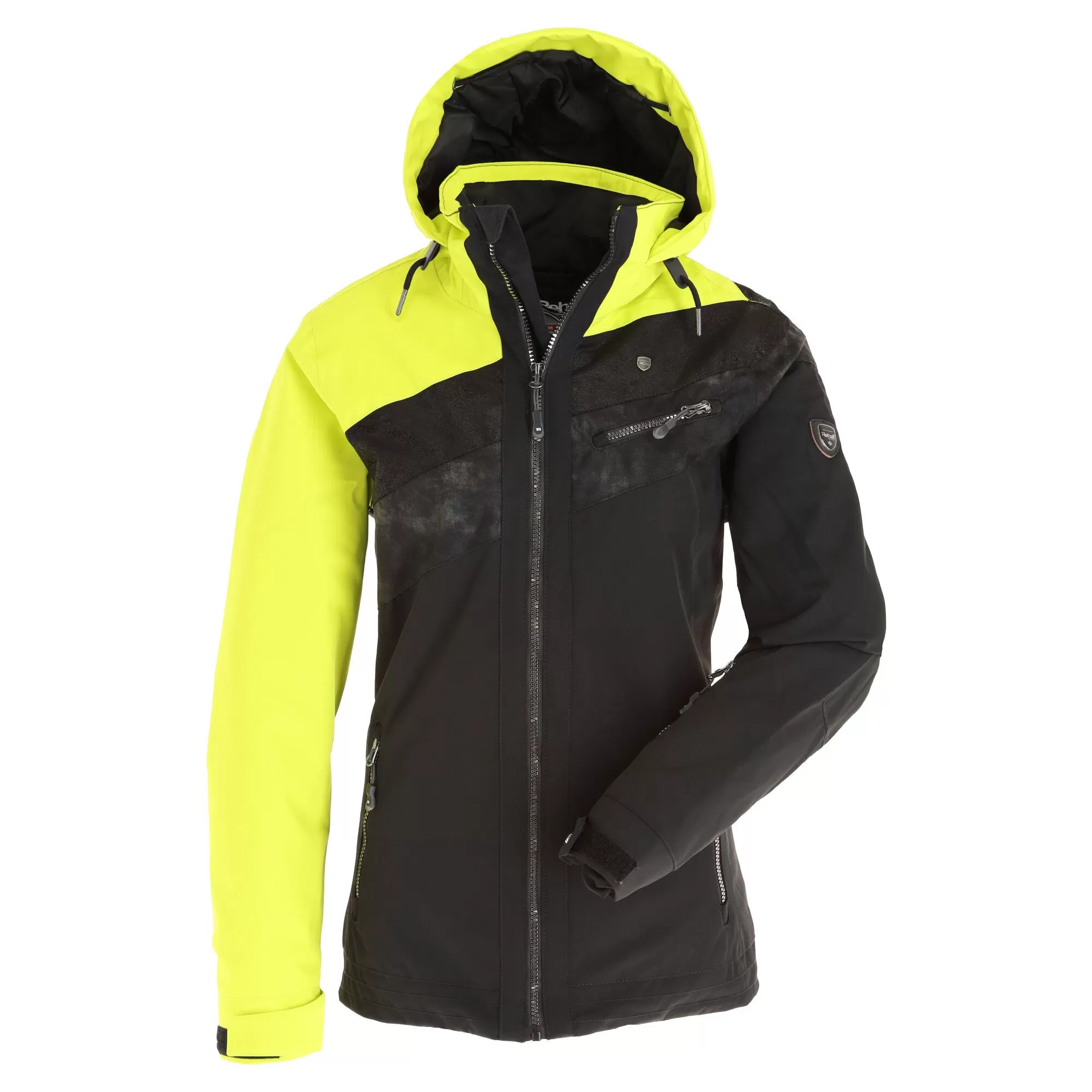 Rehall, Stormy-R Ski Jacket Women Lime Green/black 3 Rehall, Stormy-R Ski Jacket Women Lime Green/black