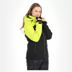 Rehall, Stormy-R Ski Jacket Women Lime Green/black 11 Rehall, Stormy-R Ski Jacket Women Lime Green/black -Ski Online Store rehall stormy r ski jas dames lime groen zwart AA20reh031b BI 04