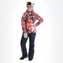 Rehall, Ziva-R Winter Anorak Women Stars Coral Pink