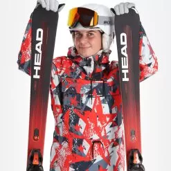 Rehall, Ziva-R Winter Anorak Women Stars Coral Pink -Ski Online Store rehall ziva r af anorak dames stars coral roze 22rehal144v4 BI 05