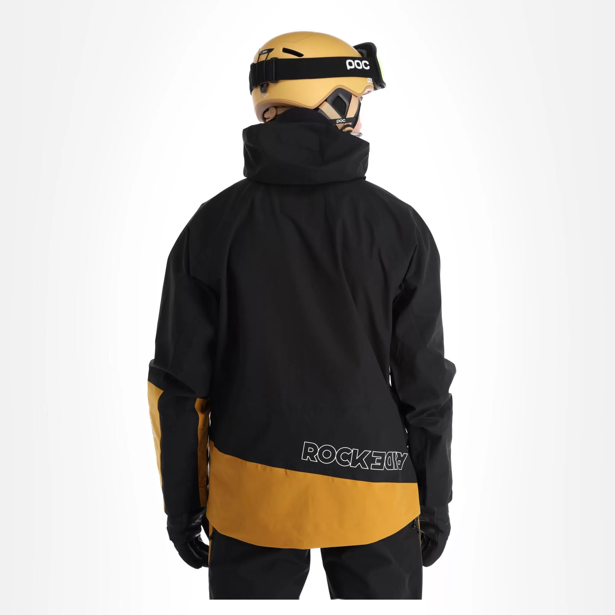 Rock Experience, Ice Thriller Hardshell Ski Jacket Men Caviar Golden Brown 5 Rock Experience, Ice Thriller Hardshell Ski Jacket Men Caviar Golden Brown - Image 3
