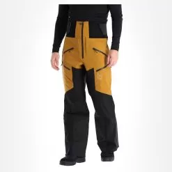 Rock Experience, Snowmass Hardshell Ski Pants Men Caviar Golden Brown -Ski Online Store rock experience snowmass bb skibroek hardshell heren caviar 22rocke104v1 BI 04