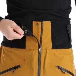 Rock Experience, Snowmass Hardshell Ski Pants Men Caviar Golden Brown -Ski Online Store rock experience snowmass bb skibroek hardshell heren caviar 22rocke104v1 BI 05