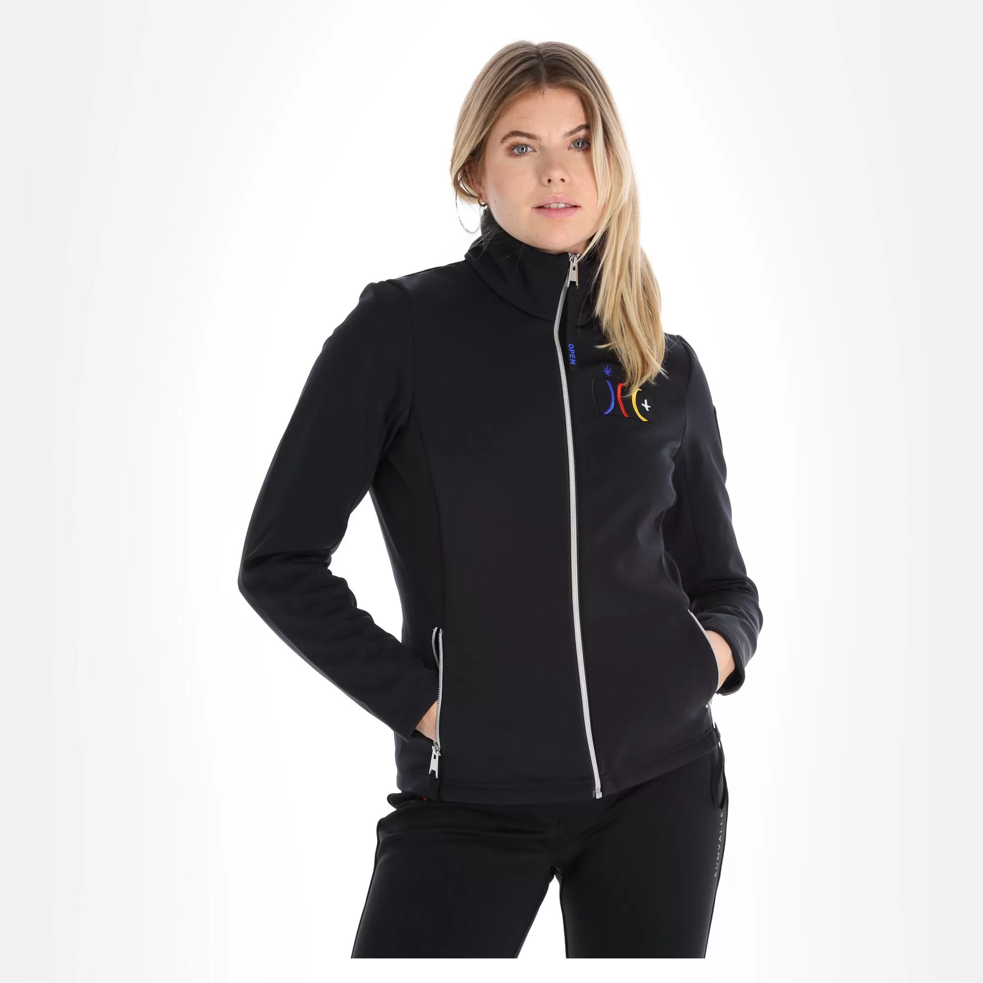 Rossignol, Brady Pr Soft Jc De Castelbajac Softshell Ski Jacket Women Black 6 Rossignol, Brady Pr Soft Jc De Castelbajac Softshell Ski Jacket Women Black - Image 4