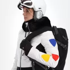 Rossignol, Twins Down Jc De Castelbajac Ski Jacket Women White -Ski Online Store rossignol twins down jc de castelbajac aa jas gevoerd dames wit 22rossi106v1 BI 05