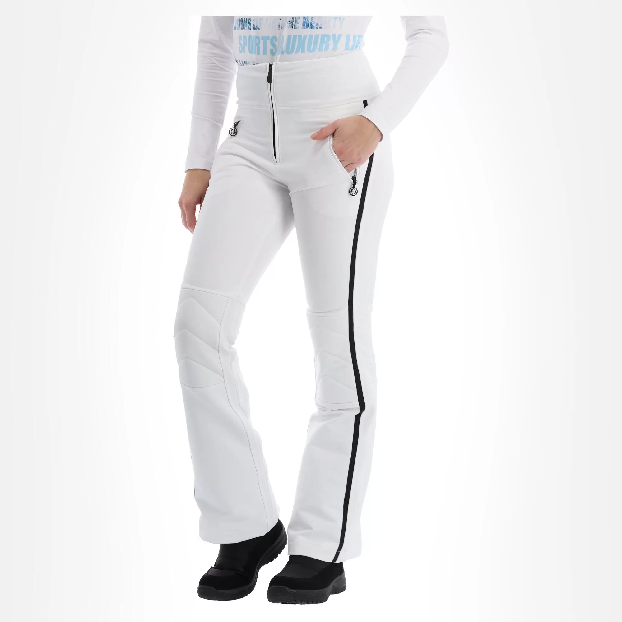 Sportalm Kitzbühel, 9828003540 Softshell Ski Pants Women Optical White 4 Sportalm Kitzbühel, 9828003540 Softshell Ski Pants Women Optical White - Image 2