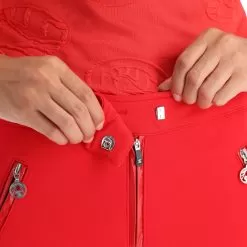 Sportalm Kitzbühel, Snow Softshell Ski Pants Women Crimson Red -Ski Online Store sportalm kitzbuhel snow bc skibroek softshell dames crimson rood BC21spo114a BI 05