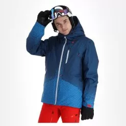 Spyder, Anthem Ski Jacket Men Faded Geo Collegiate Blue 10 Spyder, Anthem Ski Jacket Men Faded Geo Collegiate Blue -Ski Online Store spyder anthem aa jas gevoerd heren faded geo collegiate blauw 22spyde117v2 BI 04