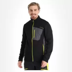 Spyder, Bandit Full Zip Jacket Men Black -Ski Online Store spyder bandit full zip ea vest heren zwart 22spyde145v2 BI 04