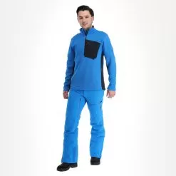 Spyder, Bandit Half Zip Sweater Men Collegiate Blue