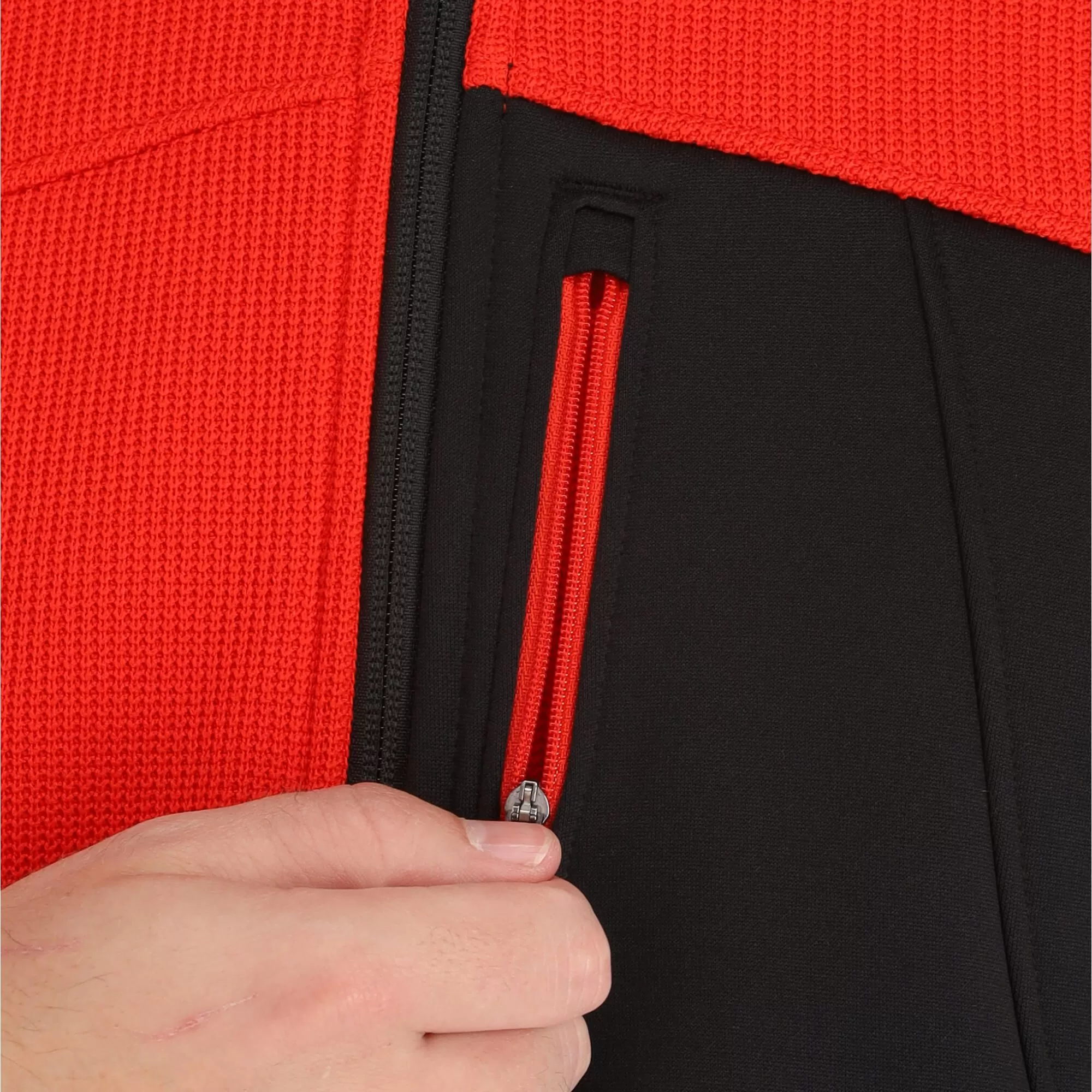 Spyder, Bandit Half Zip Sweater Men Volcano Red 4 Spyder, Bandit Half Zip Sweater Men Volcano Red - Image 2