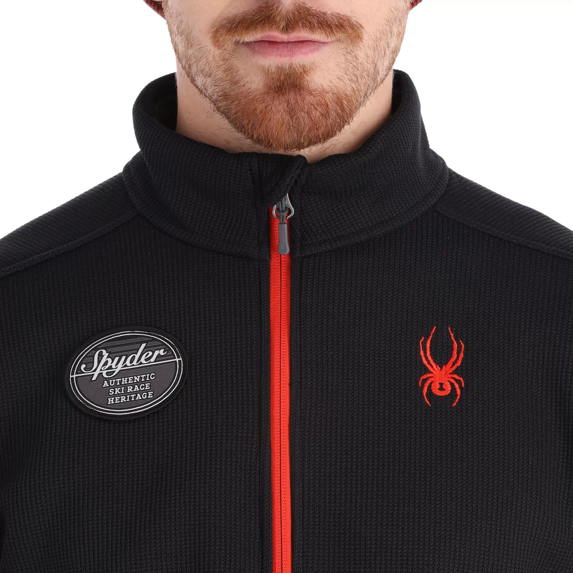 Spyder, Bandit Wengen Half Zip Jacket Men Black 7 Spyder, Bandit Wengen Half Zip Jacket Men Black - Image 5