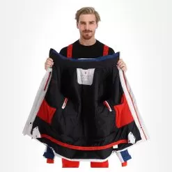 Spyder, Copper Ski Jacket Men Glacier Blue, White -Ski Online Store spyder copper aa jas gevoerd heren glacier blauw wit 22spyde136v4 BI 05