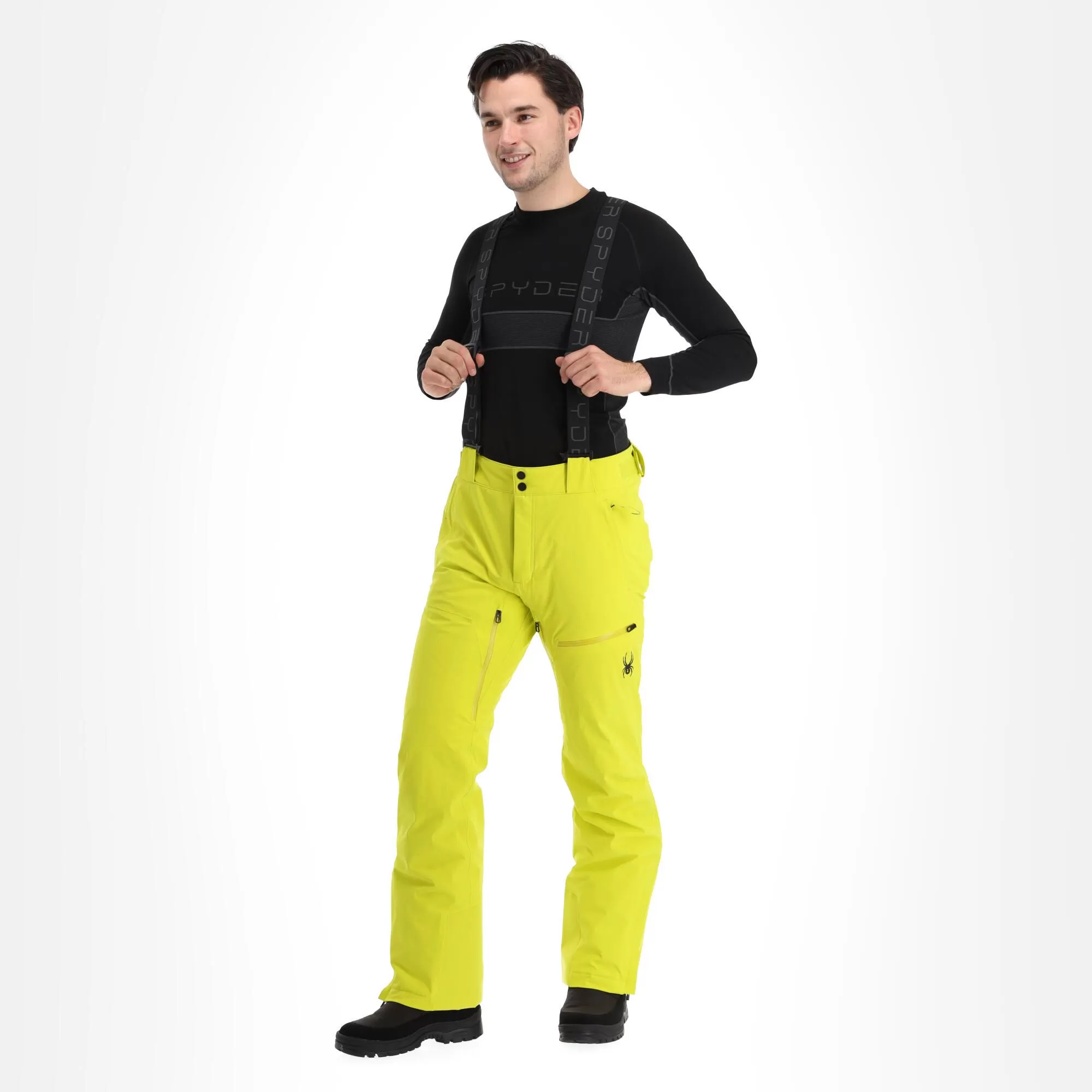 Spyder, Dare Ski Pants Men Citron Yellow 3 Spyder, Dare Ski Pants Men Citron Yellow