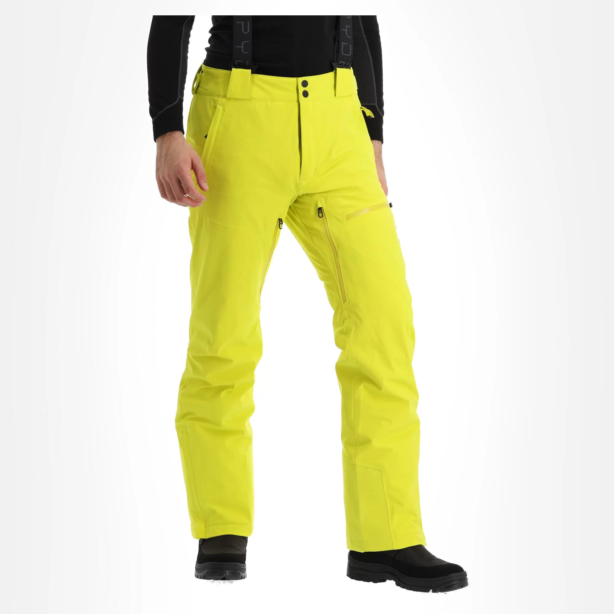 Spyder, Dare Ski Pants Men Citron Yellow 4 Spyder, Dare Ski Pants Men Citron Yellow - Image 2