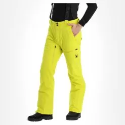 Spyder, Dare Ski Pants Men Citron Yellow 10 Spyder, Dare Ski Pants Men Citron Yellow -Ski Online Store spyder dare ba skibroek gevoerd heren citron geel 22spyde140v3 BI 04